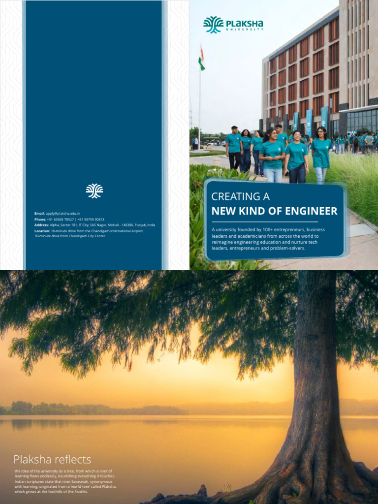 Plaksha University: Innovating Engineering Education | PDF | Artificial ...