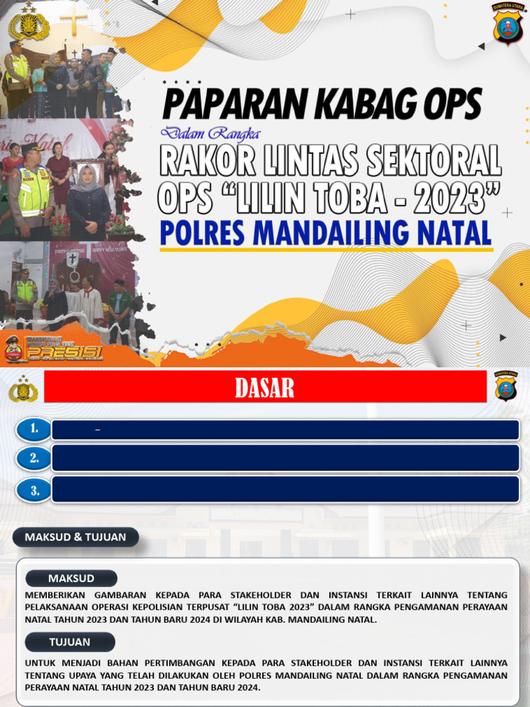Operasi Lilin Toba 2023 di Mandailing Natal | PDF