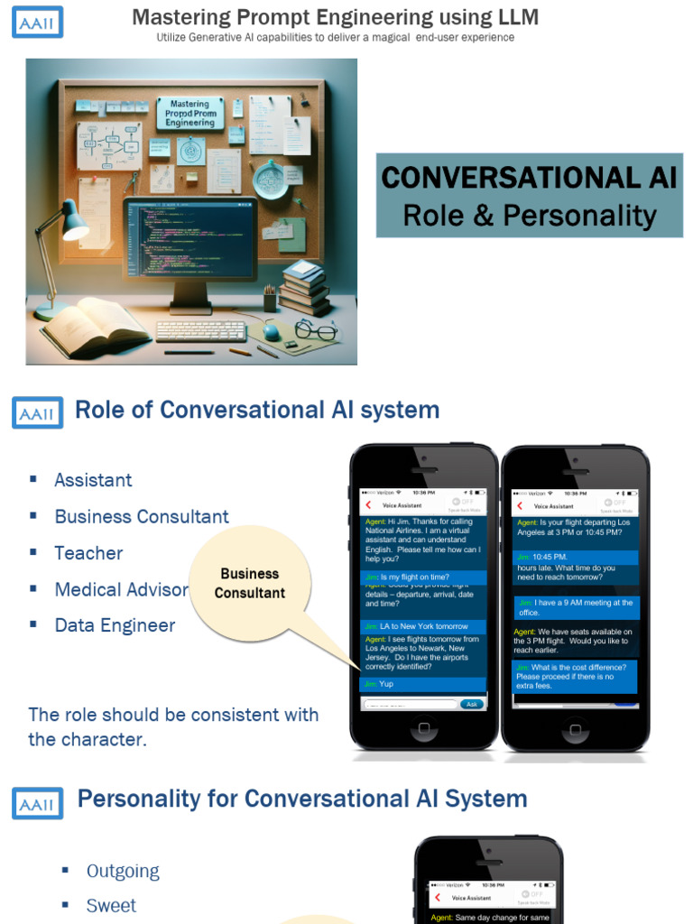 Prompt Engineering for Conversational AI | PDF
