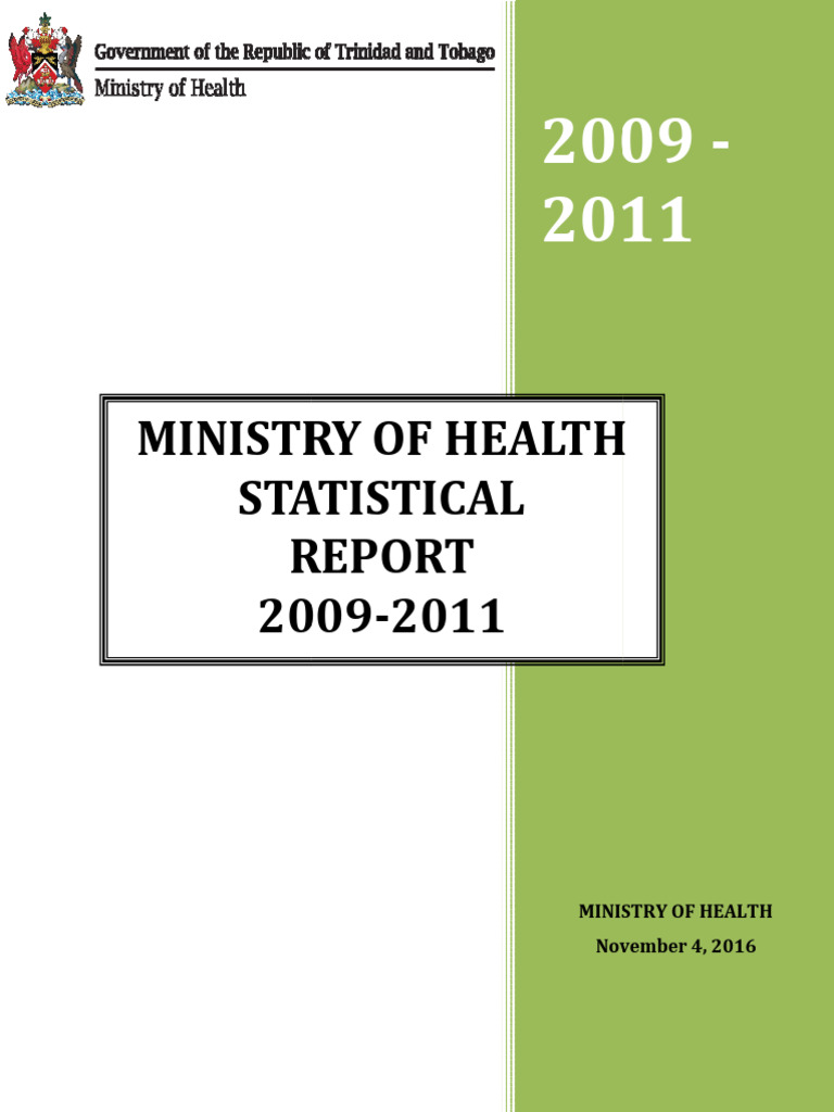 MoH Annual Statistical Report 2009-2011 | PDF | Mortality Rate | Infant ...