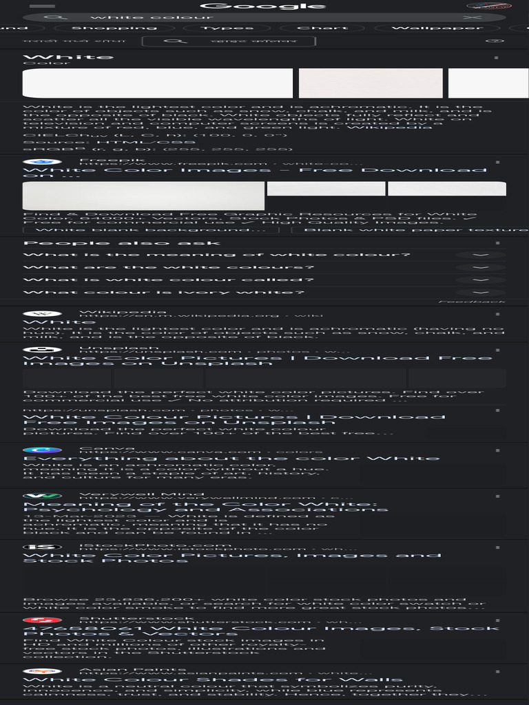 Understanding the Color White | PDF | Color | White