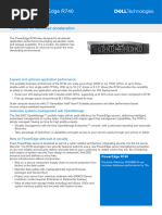Poweredge r470 Spec Sheet | PDF | Solid State Drive | Scalability