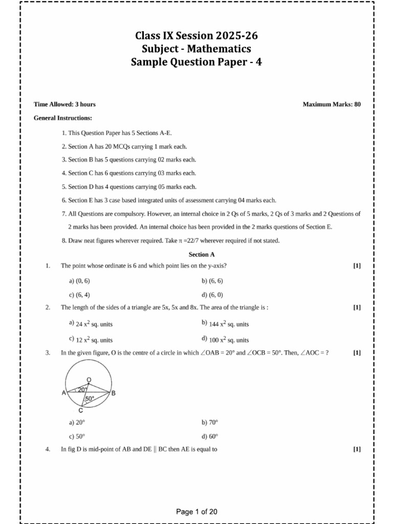 Class 9-1 | PDF