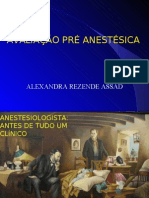 Aula - Avaliação Pré Anestésica