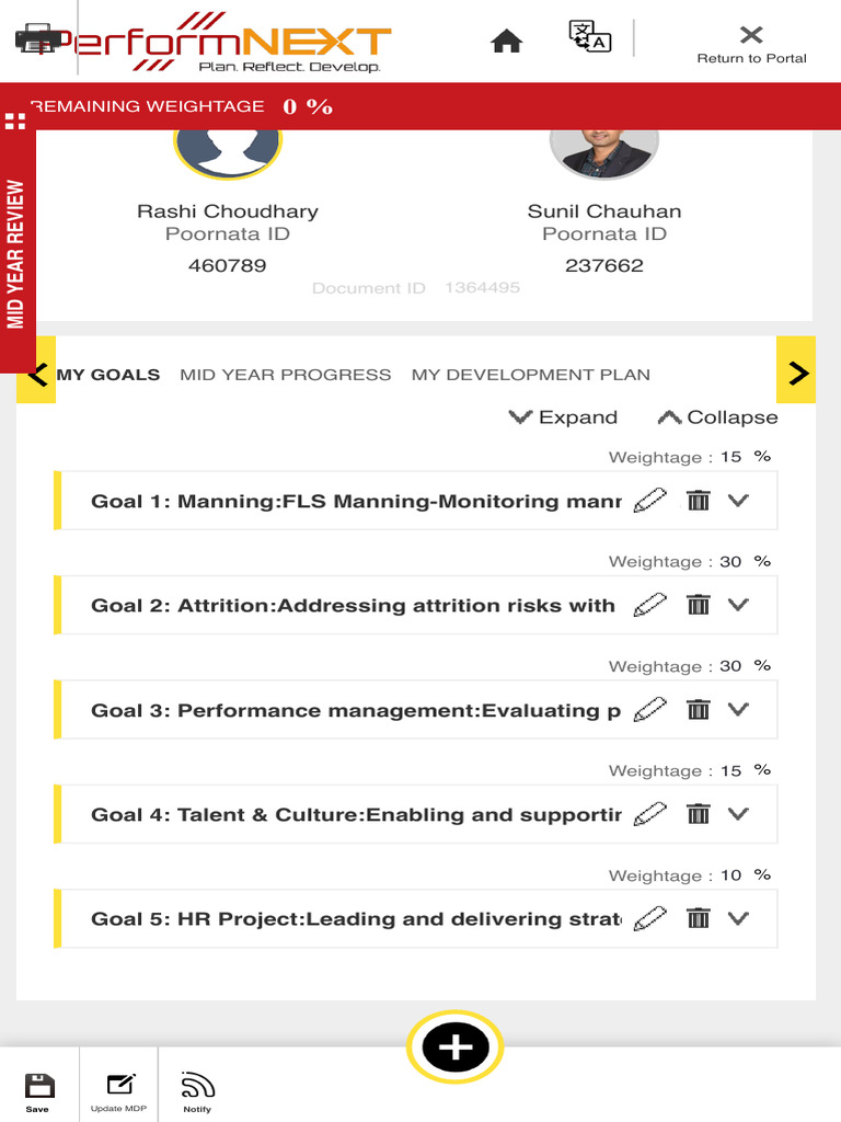 Mid-Year Review and Development Plan | PDF