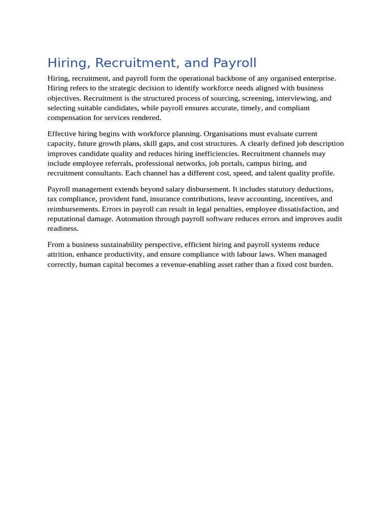 Hiring | PDF