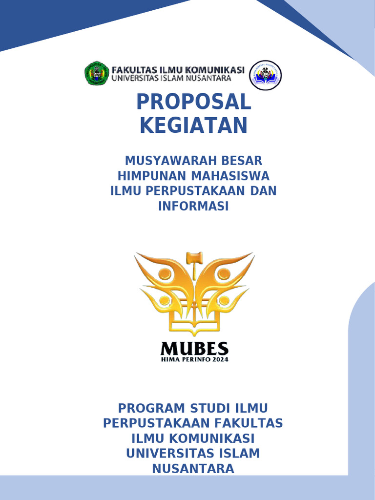 MUBES HIMA PERINFO 2024: Agenda dan Tujuan | PDF