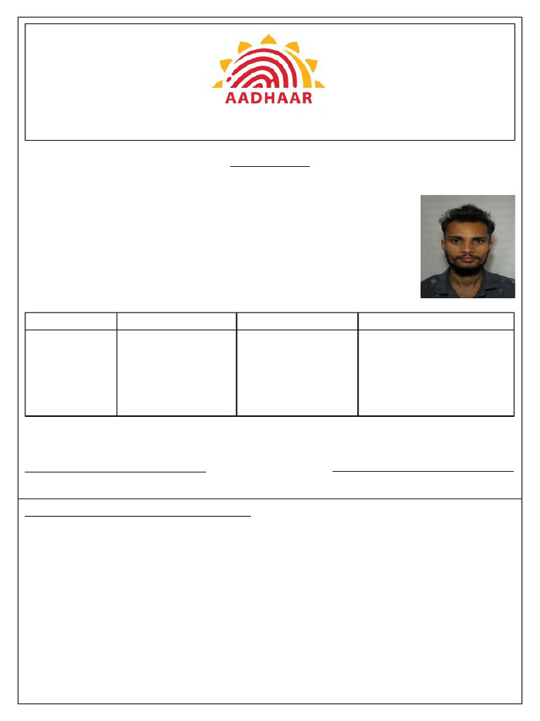 UIDAI Certification Exam Instructions | PDF
