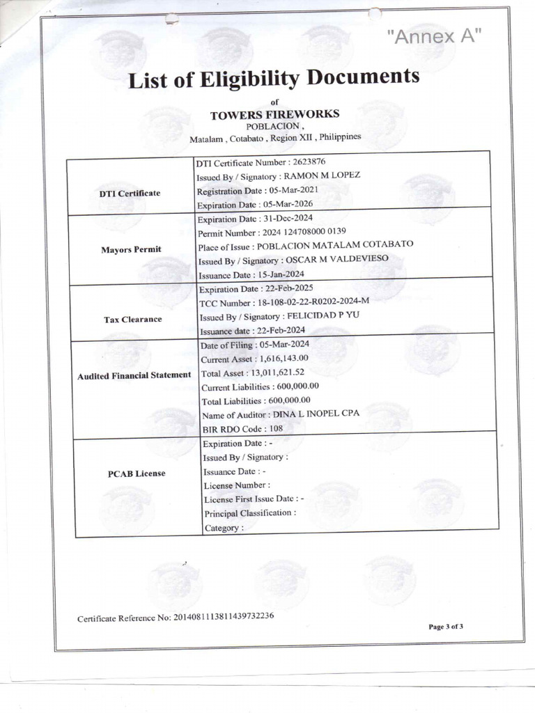 Philgeps Page 3 | PDF