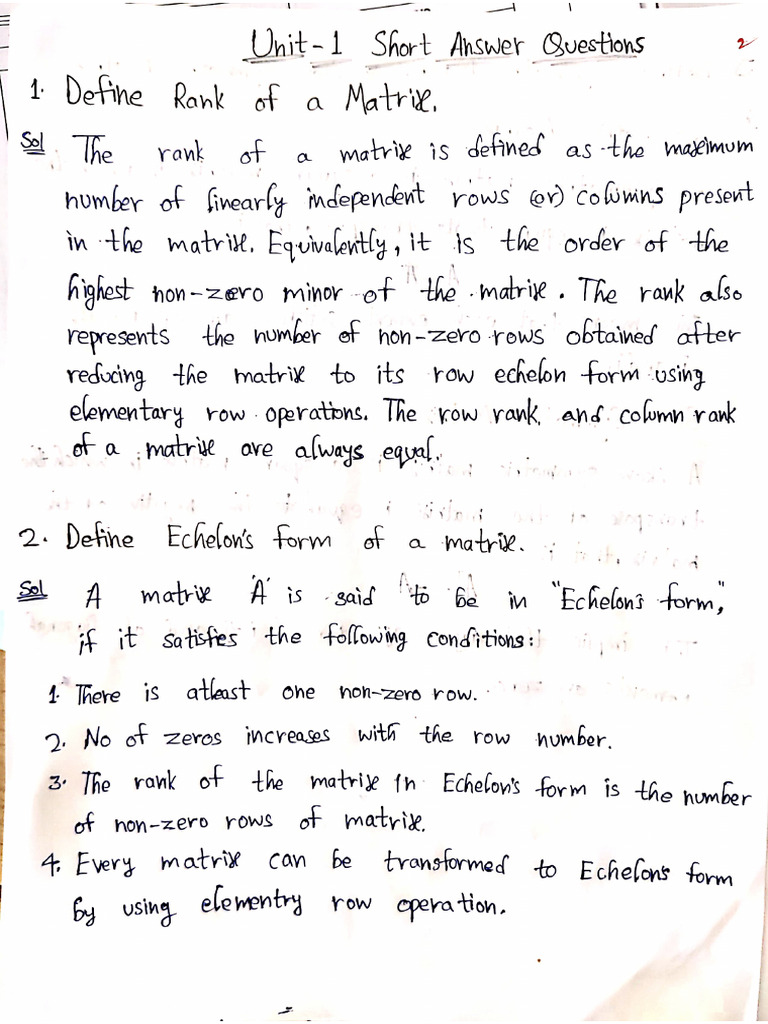 MAC Unit 1 Answers | PDF