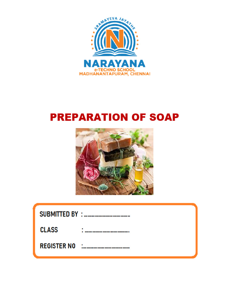 Preparation of Soap | PDF