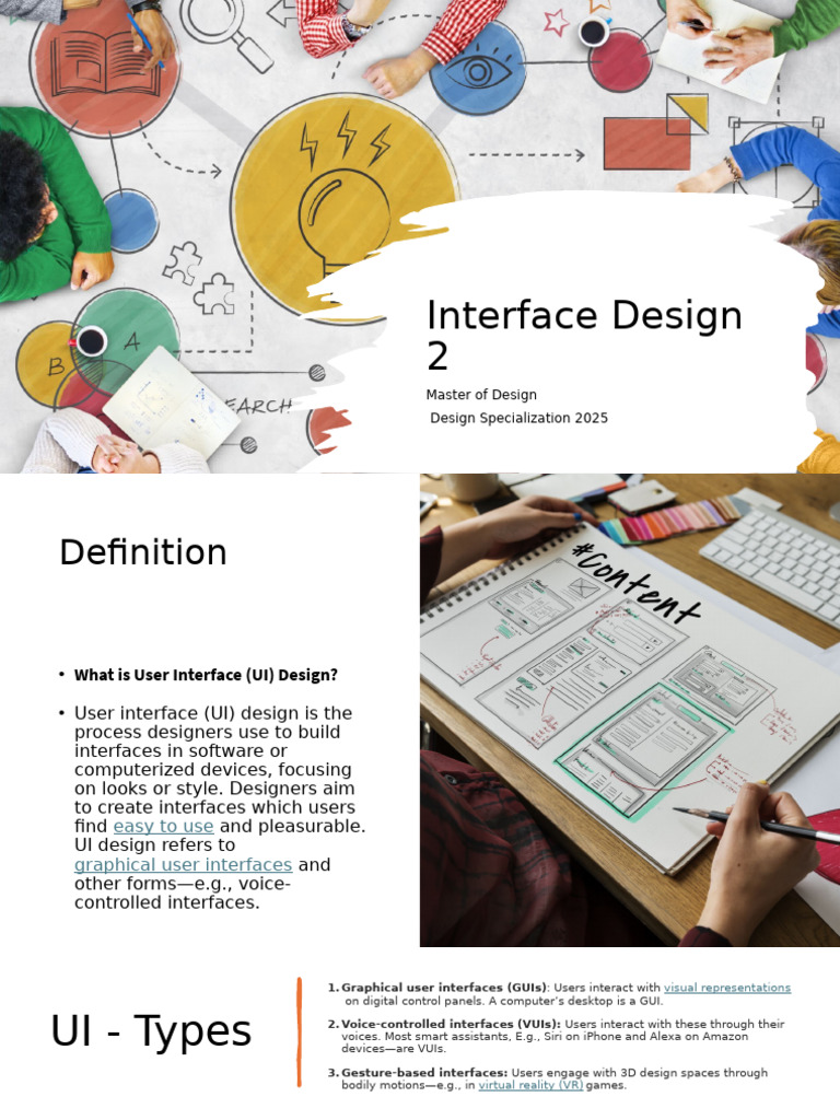 UI Design Principles and Techniques | PDF | User Interface | Graphical ...