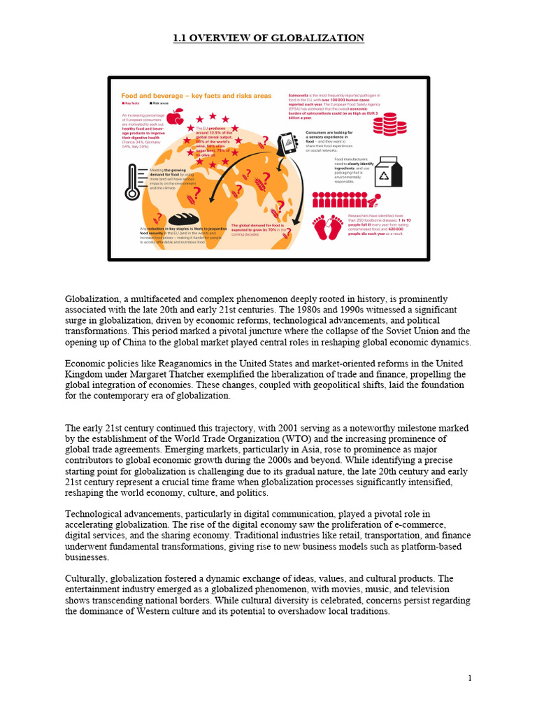 Understanding Globalization's Impact | PDF | Globalization | Consumer ...