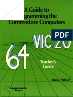 A Guide To Programming The Commodore Computers - Teacher's Guide (1984)