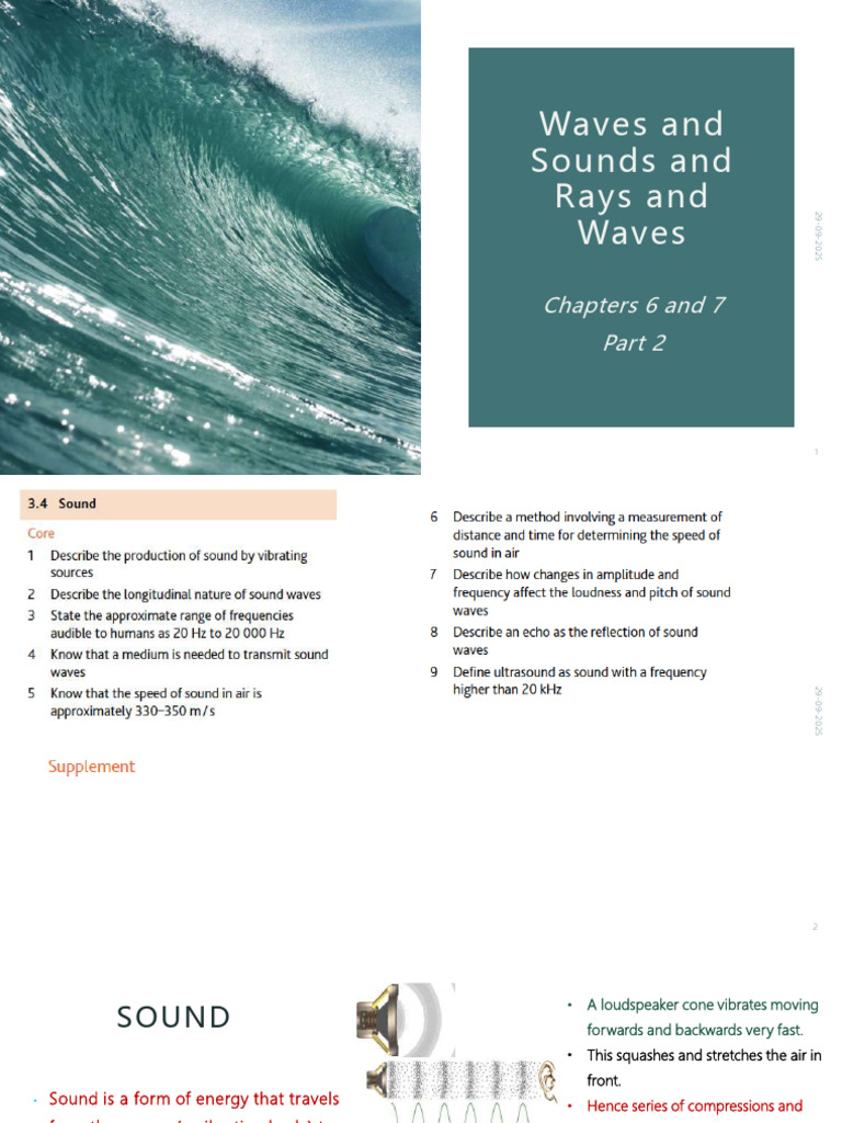 Understanding Sound Waves and Ultrasound | PDF | Ultrasound | Sound