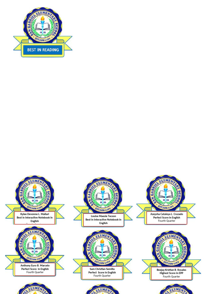 Academic Achievements and Honors List | PDF