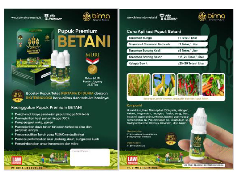 Brosur Betani | PDF