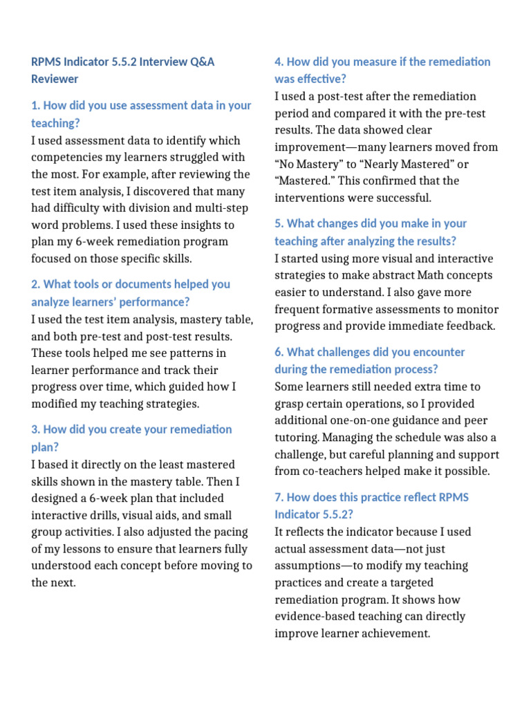 Effective Remediation Strategies in Teaching | PDF | Learning | Cognition