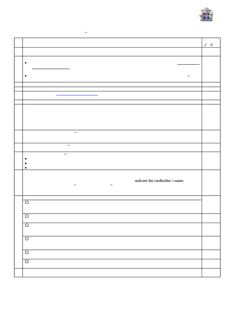 Tourism Business VFF & Other Checklist CAN | PDF | Travel Visa