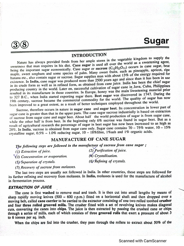 Sugar Industry | PDF
