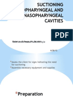 Suctioning Oropharyngeal and Nasopharyngeal Cavities: Click To Edit Master Subtitle Style