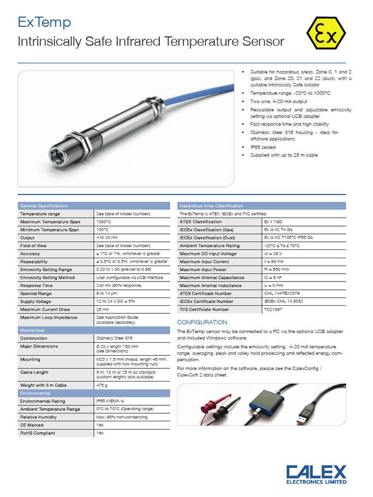 Intrinsically Safe Infrared Sensor | PDF | Electrical Engineering ...