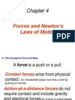 Forces and Newton's Laws of Motion