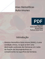Anemias Hemolíticas Auto-Imunes