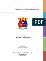 Mapping Irelands Current & Future Energy Generation