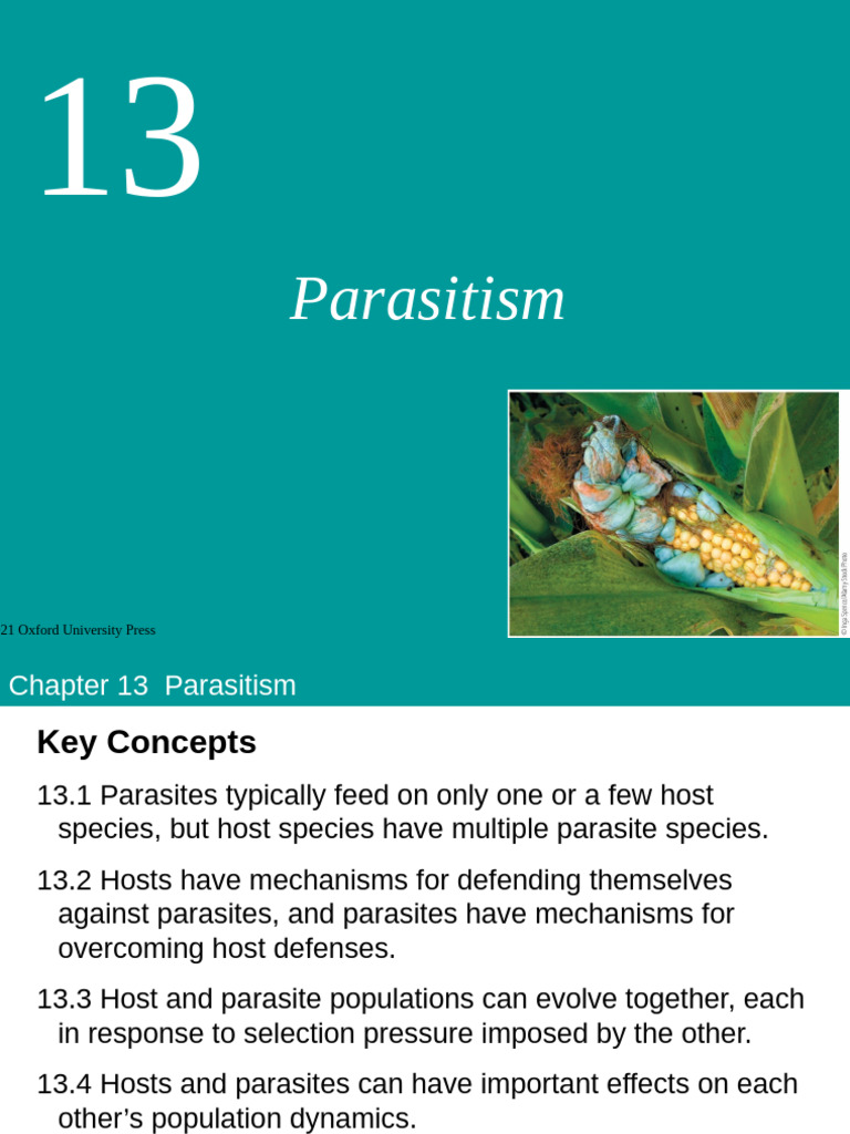 bowman5e_lectureppt_ch13 | PDF | Parasitism | Symbiosis