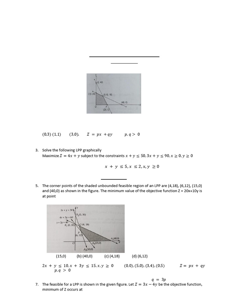 Class XII Mathematics: LPP Winter Camp | PDF