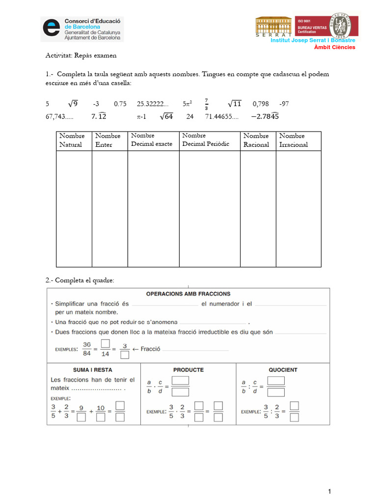 Activitat 6 Repàs Examen | PDF