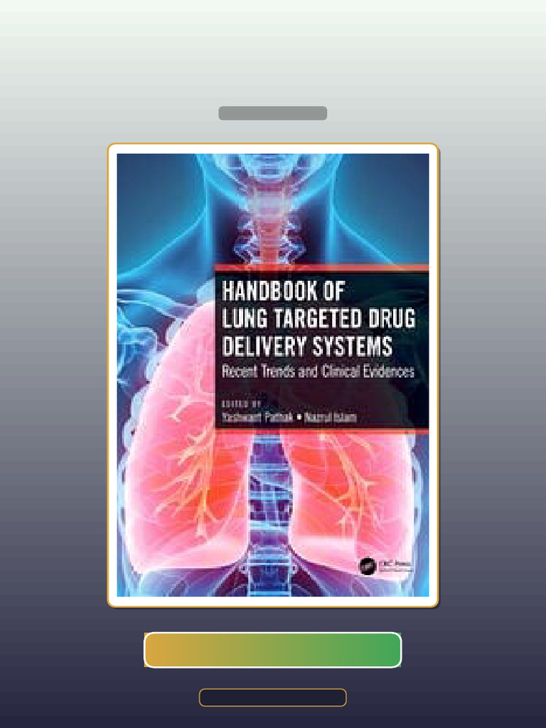 Test Bank for Handbook of Lung Targeted Drug Delivery Systems Recent ...