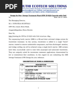 STP Plant Design and Capacity Calculations | PDF | Sewage Treatment ...