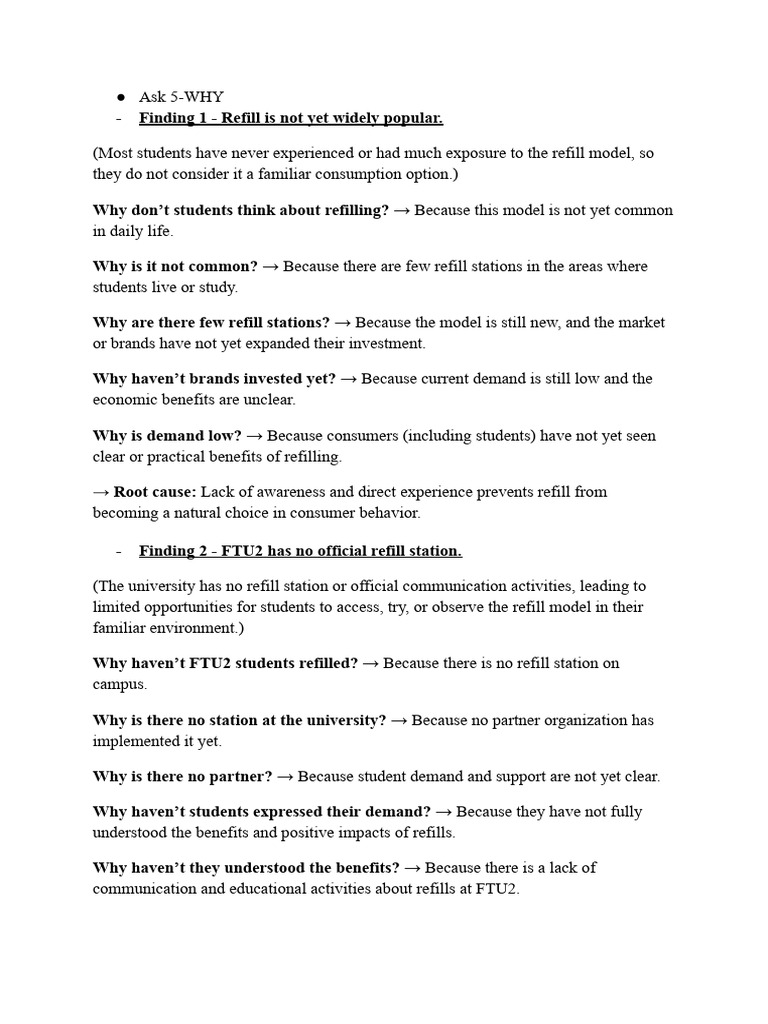 Ask 5-WHY | PDF | Motivation | Motivational
