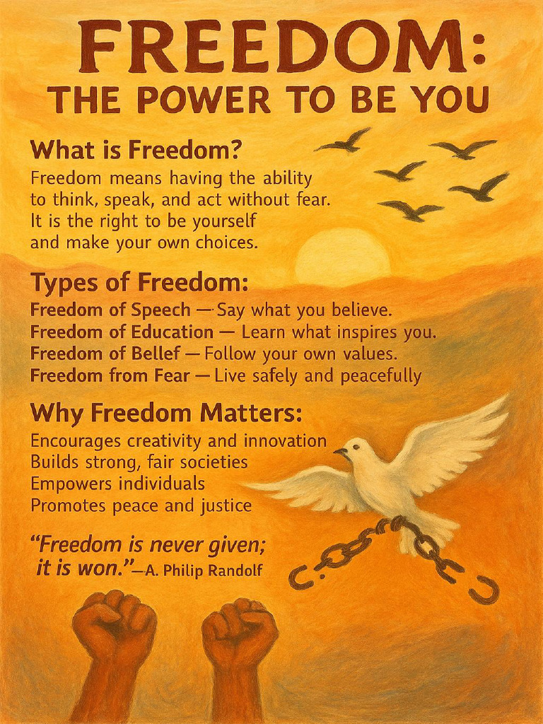 Freedom Artistic Poster Final | PDF