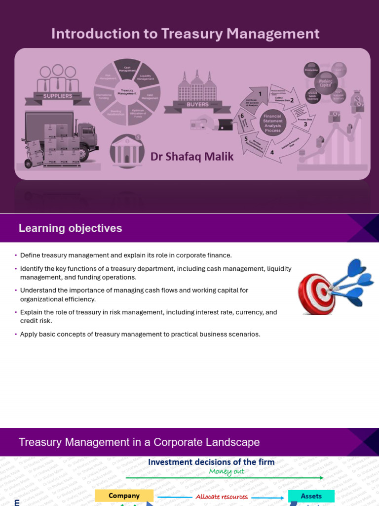 Treasury Management Essentials Explained | PDF | Financial Capital ...