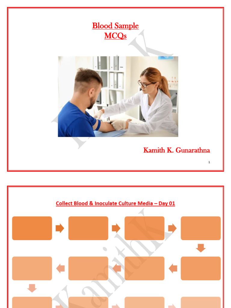 Blood Sample Collection and Culture Guide | PDF | Microbiology