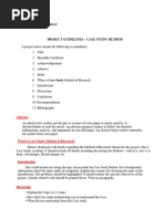 RICS Case Study Submission Guide | PDF