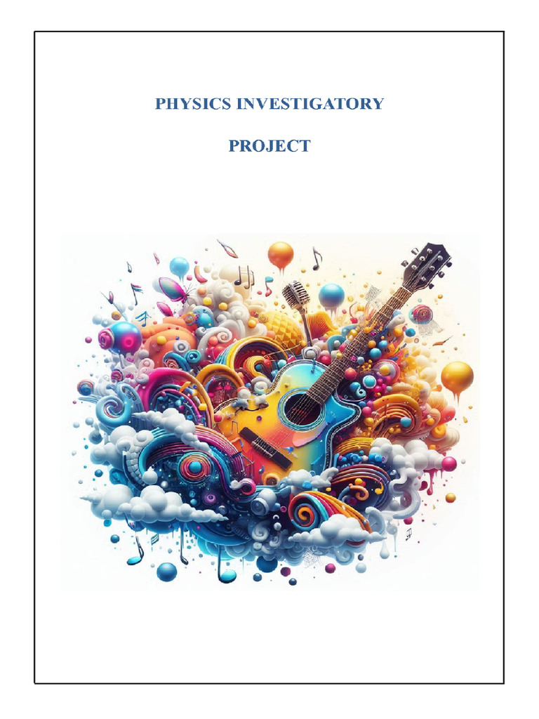 12th PHY Project | PDF