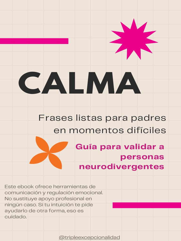 Calma ayuda para padres | PDF