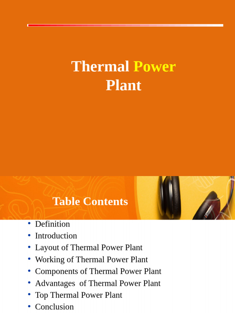 Overview of Thermal Power Plants | PDF | Boiler | Power Station