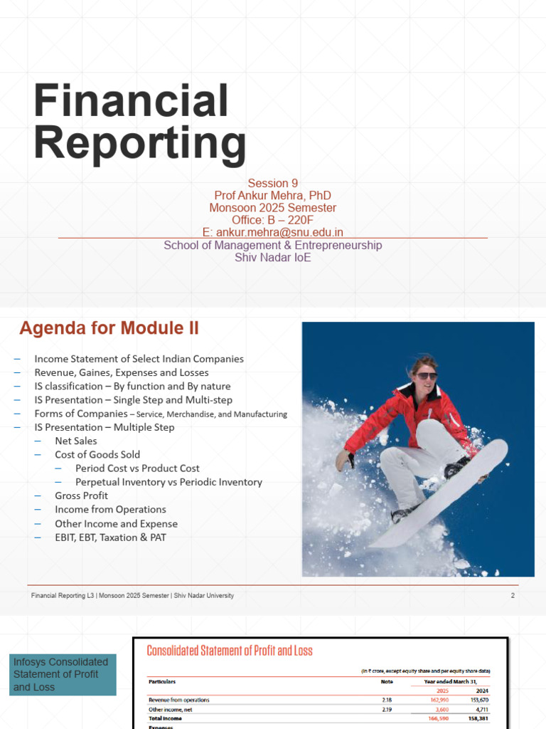 Financial Reporting: Income Statement Insights | PDF | Income Statement ...