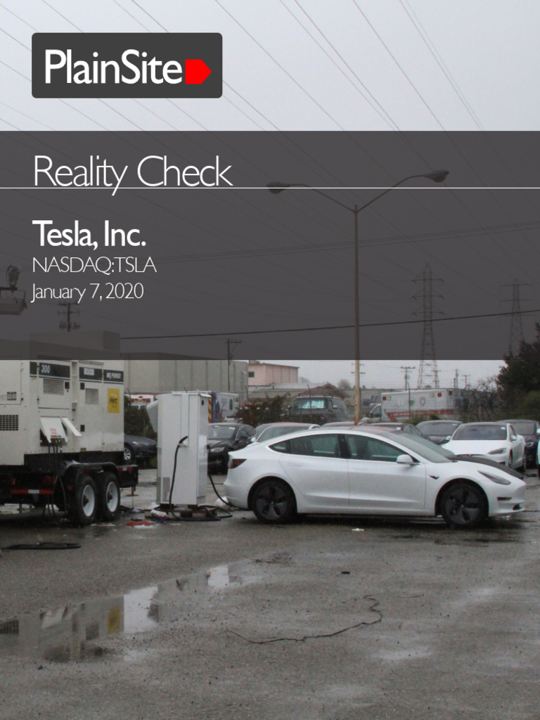 Tesla's Fraud: A Reality Check Report | PDF | Elon Musk | Solar City