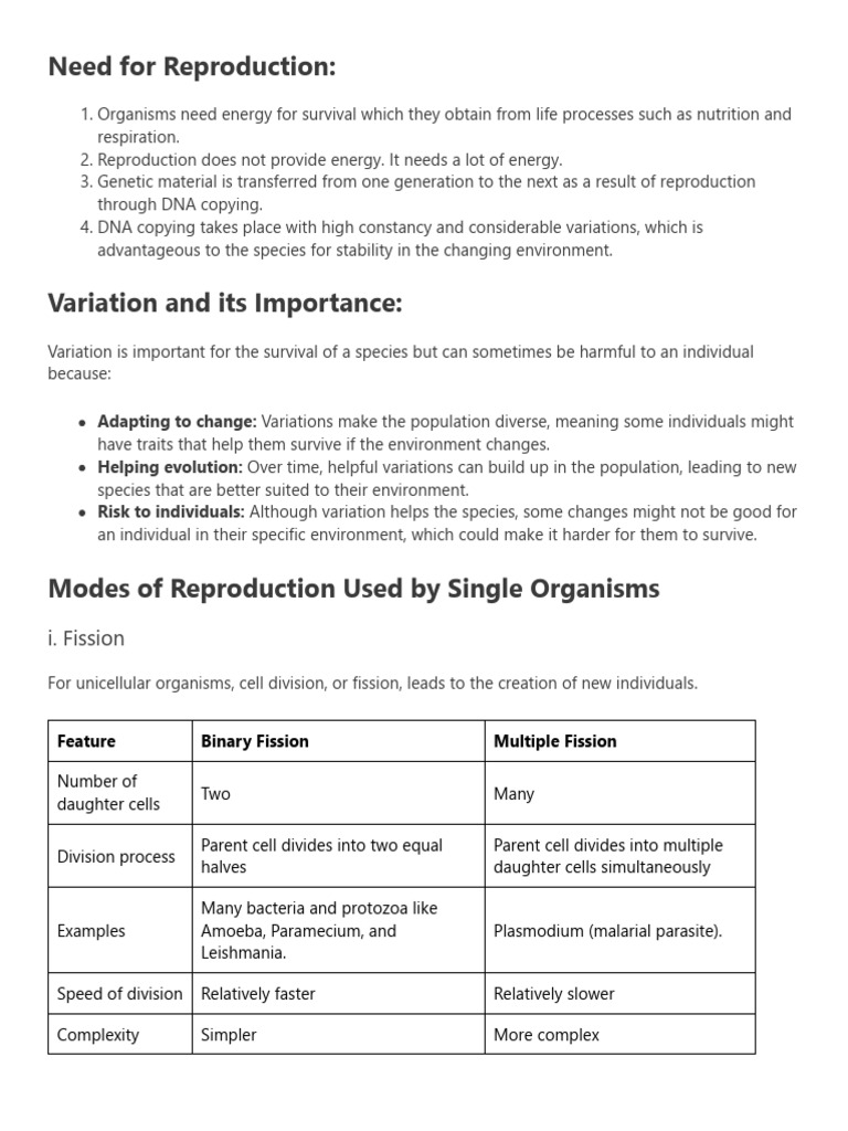 How Organisms Reproduce Notes.10 | PDF | Flowers | Sexual Reproduction