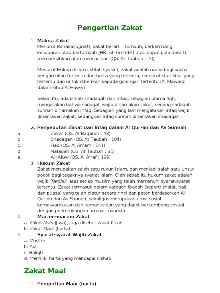 Zakat Dariibuhera Pdf
