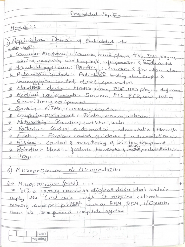 ES Notes 1 | PDF