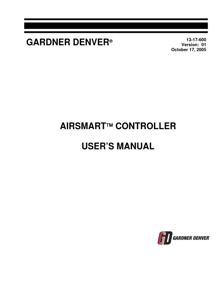 Gardner Denver Electra Saver Operating Manuals