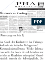 Managementtrend: Missbrauch Von Coaching