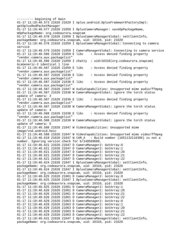 Log Cat 1768637980482 | PDF | Software Engineering | Computer Engineering